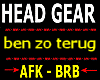 Dutch AFK-BRB HeadGear