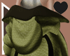 0123 Khaki Leather Coat