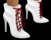 AO~Winter White Red lace