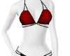 beachy bikini Red L