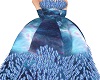 Galaxy Feather Gown
