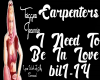 Carpenters-I Need To Be