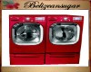 Anns red washer/dryer