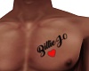 BillieJo chest tattoo
