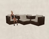 Box Seats - Beige Fern