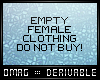 0 | Empty Clothing