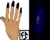 Black&Blue Dainty Hands