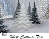 White Christmas Tree