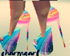 ~ rainbow shoes