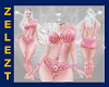 Bikini in Pink Rhineston
