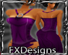 (FXD) Formal Gown Purple