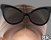 Black Glasses Head