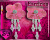[SY]Pink Vday earrings