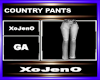 COUNTRY PANTS