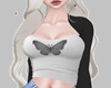 Y2K Butterfly -Black