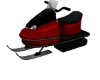 SnowMobile red