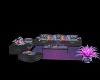 Neon Clown Girl Couch 1