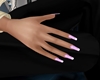 Long Lilac Nails