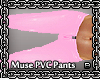*B* Muse-PVC Pants Pink