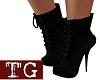 Black Laced Boot