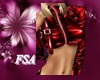 FSA RED LEATHER TOP