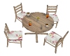 Cottage Sm 4pose table