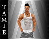 *T Muscle Tank White