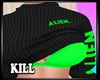 Alien Hood Green