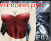 {PB}Vampires Red PVC TOP