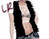 Fur Vest  Black