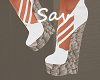 White Espy Sandals