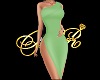 (BR) elegant Green Dress