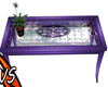 ~VS~ Purple Glass Table