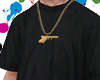 2PAC Necklaces Gold