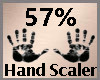Hand Scale 57% F