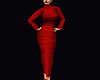 Wrapped Long RedDress