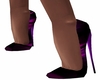 Purple N Black heels
