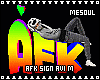 AFK Sign Avi M