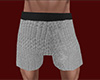 Gray Knit PJ Shorts (M)
