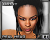 ICO Real Head Ebony