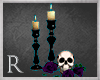 R. Skull Candles
