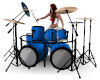drums blue