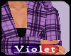 (V) purple coat