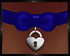[A]Choker Heart Blue