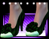 /P/ Green Rose Heels