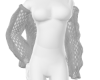 [MM] Gray Crochet Cardi
