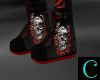 Black Skull Shoes