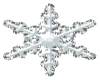 Small Snowflake Sticker