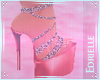 E~ Diamond Heels Pink