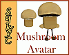 Brown Mushroom Avatar
